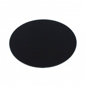 Пластина для магнитных держателей, диаметр 3 см, самоклеящаяся, черная
