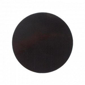 Пластина для магнитных держателей, диаметр 3 см, самоклеящаяся, черная