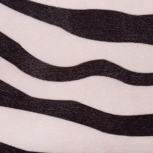 Полотенце пляжное с ручками Этель «Зебра», 70*140 см,250гр/м2,100%п/э