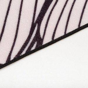 Полотенце пляжное с ручками Этель «Листья», 70*140 см,250гр/м2,100%п/э
