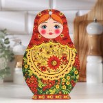 Доска разделочная сувенирная &quot;Матрешка&quot;, 14,9?23 см