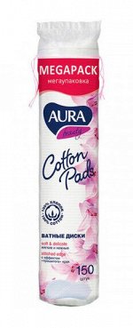 Ватные диски Aura150 шт.
