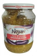 Пюре из печеных баклажанов 670гр 1/12, шт НОЯН