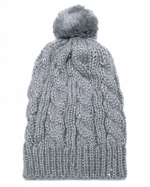 Комплект: шапка/шарф жен. (144203)светло-серый