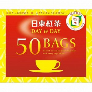 Чай черный "Дей энд Дей" Mitsui Norin 90г 50 фильтр-пакетов 1/30 Япония