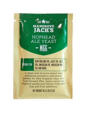 Пивные дрожжи Mangrove Jack's "Hophead Ale Yeast M66", 10,5 г