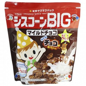Кукурузные хлопья Nissin Cisco шоколадные 210г 1/6 пакет Япония