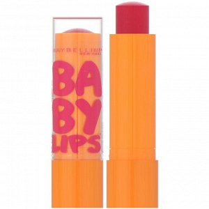 Maybelline, Увлажняющий бальзам для губ Baby Lips, вишня, 4,4 г