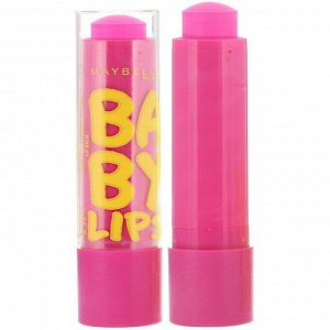 Maybelline, Увлажняющий бальзам для губ Baby Lips, оттенок 25 «Розовый пунш», 4,4 г