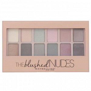 Maybelline, Палетка теней The Blushed Nudes, 9,6 г