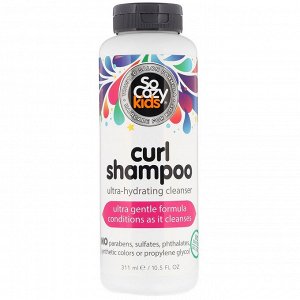 SoCozy, Kids, Curl Shampoo, шампунь для детей, ультраувлажнение и очищение, 311 мл (10,5 жидк. унции)