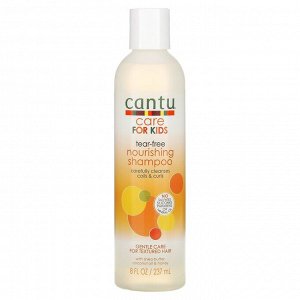 Cantu, Care For Kids, Tear-Free Nourishing Shampoo, Gentle Care for Textured Hair, 8 fl oz (237 ml)