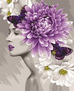 Рисование по номерам арт.R025 Трепет (серия Арт-флора) 40*50