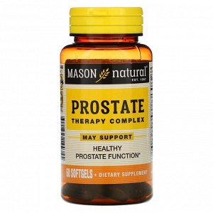 Mason Natural, Комплекс для лечения простаты, 60 мягких таблеток