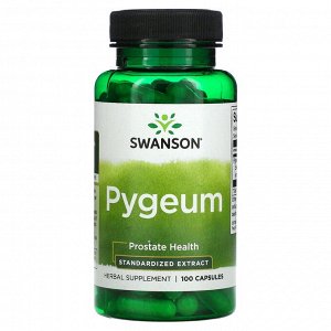 Swanson, Pygeum, Prostate Health, 100 Capsules