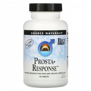 Source Naturals, Prosta-Response, добавка для здоровья простаты, 90 таблеток