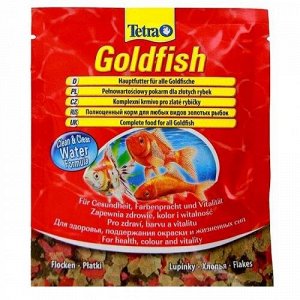TetraGoldFish Food хлопья для золотых рыб 12г