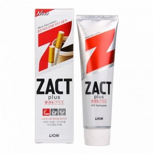 CJ Lion "Zact" Зубная паста для курящих, отбеливающий и освежающий эффект, 150гр