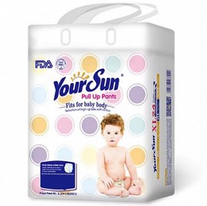 Подгузники-трусики YOURSUN XXL (15-25кг), 28 шт