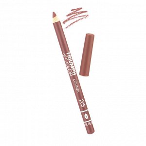 Карандаш д/губ TF TRIUMPH of COLOR lipliner, тон 205 dark neutral/ нейтральный темный, ТФ, Триумф, TRIUMPH