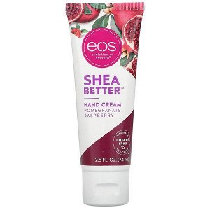 EOS, Shea Better, крем для рук, гранат и малина, 74 мл (2,5 жидк. унции)