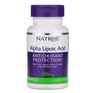 NATROL Альфа-липоевая кислота, 300 мг, 50 капс.