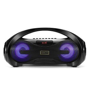 Колонка портативная с BLUETOOTH  OT-SPB100 Чёрн (10Вт, USB/FM/TF/AUX3.5/6,3, акк, 33*16.5*12 см)