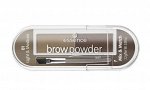 Тени д/бровей essence Brow Powder Set для блондинок т.01