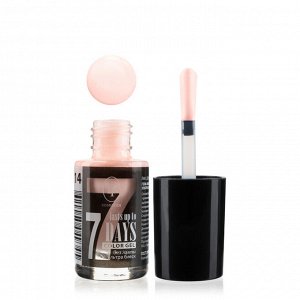 Лак для ногтей TF Color Gel 7days тон 214