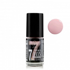 Лак для ногтей TF Color Gel 7days тон 261 Розовый перламутр 8 мл