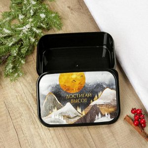 Ланч-бокс прямоугольный «Достигай высот», 1.2 л
