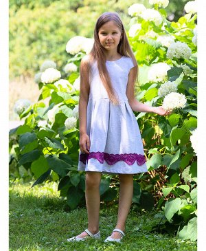 Белое платье для девочки Цвет: белый
