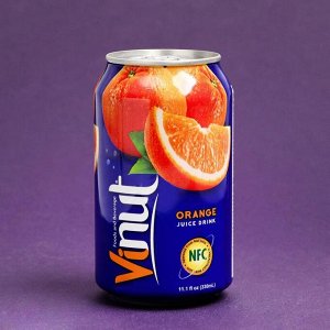 Напиток безалкогольный Vinut с соком Апельсина, 330 мл