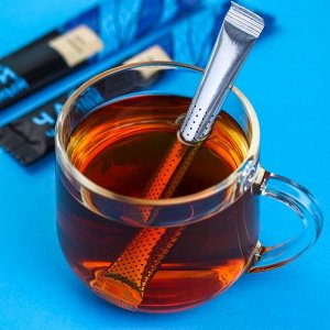 Чай чёрный в стиках «Согревайся в новом году», вкус: бергамот, 15 шт. х 2 г.