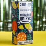 Чай в стиках «Морозный», вкус: цитрус, 15 шт. х 2 г.