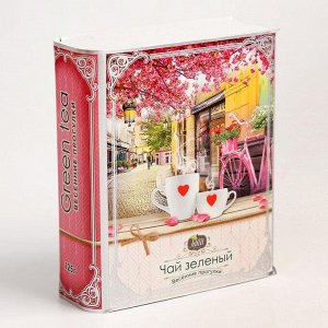 Чай зеленый JARRA "Весенние прогулки" с лепестками роз, 125 г