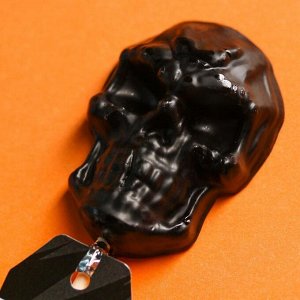 Леденец-череп на палочке «Жутко вкусно»: кола, 28 г. Хэллоуин