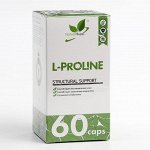 Аминокислота L-Proline, ( Пролин) 500 мг 60 капсул