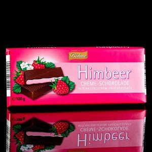 Шоколад B?hme Creme-Schokolade Himbeer с малиновой начинкой, 100 г