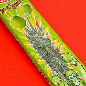 Жевательный мармелад BEBETO SOUR STICKS, со вкусом яблока, 35 г