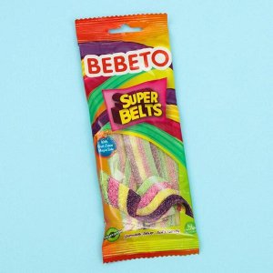 Жевательный мармелад BEBETO SUPER BELTS, 75 г