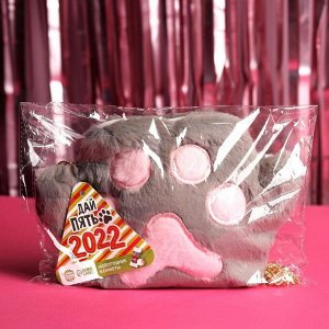 Подарочный набор «Дай пять» конфеты (200 г.), сумка-лапка