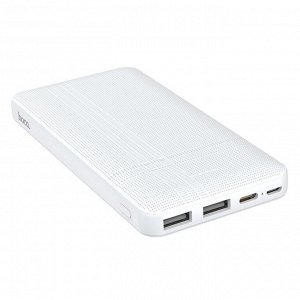 Внешний аккумулятор Hoco J48 Intelligent balance 10000mAh (USB*2) (white) (поврежденная упаковка)