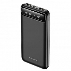 Внешний аккумулятор Borofone BJ14 Freeway 10000mAh (USB*2) (black)