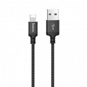Кабель USB - Apple lightning Hoco X14 Times Speed, 200 см. (black)