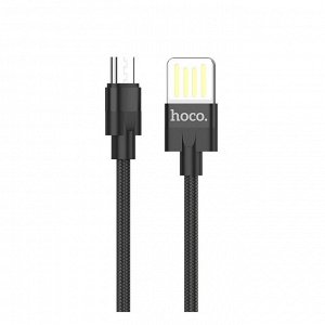 Кабель USB - micro USB Hoco U55 Outstanding (black)