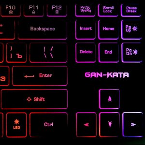 Клавиатура Dialog KGK-17U Gan-Kata (black) игровая с подсветкой (black)