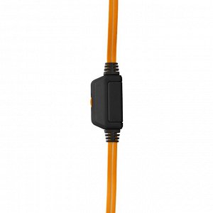 Компьютерная гарнитура Defender G-120 Warhead 2x3,5 mm jack (black/orange) (black/orange)