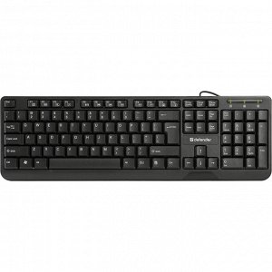 Клавиатура Defender OfficeMate HM-710 (black) (black)