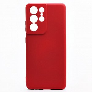 Чехол-накладка Activ Full Original Design для "Samsung SM-G998 Galaxy S21 Ultra" (bordo)